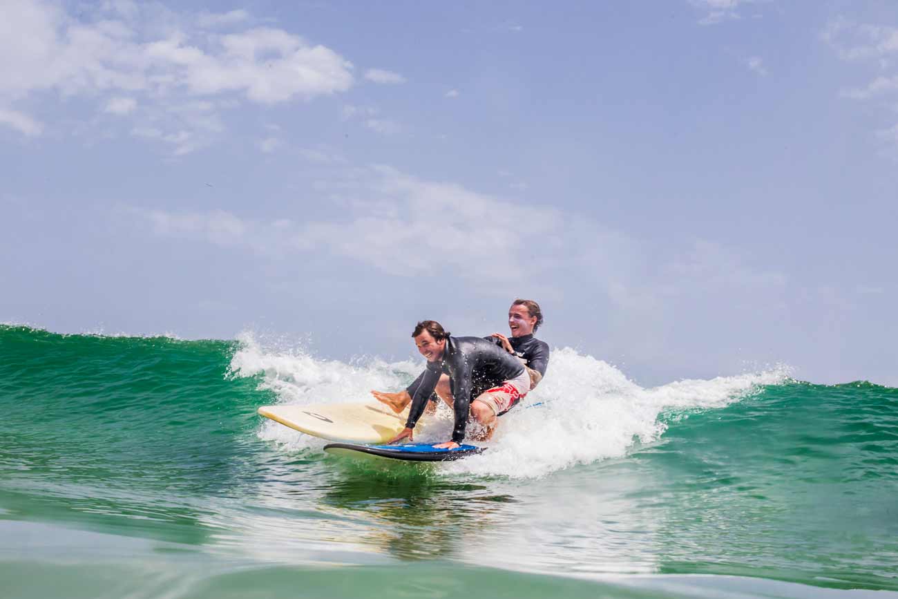 surfear en Portugal