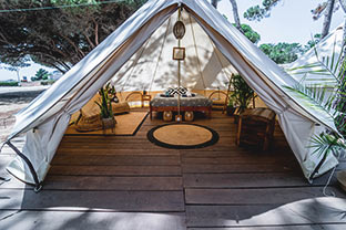 glamping surf camp